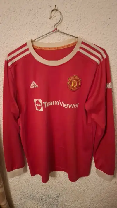 Camiseta Manchester United Adidas roja - miniatura 1