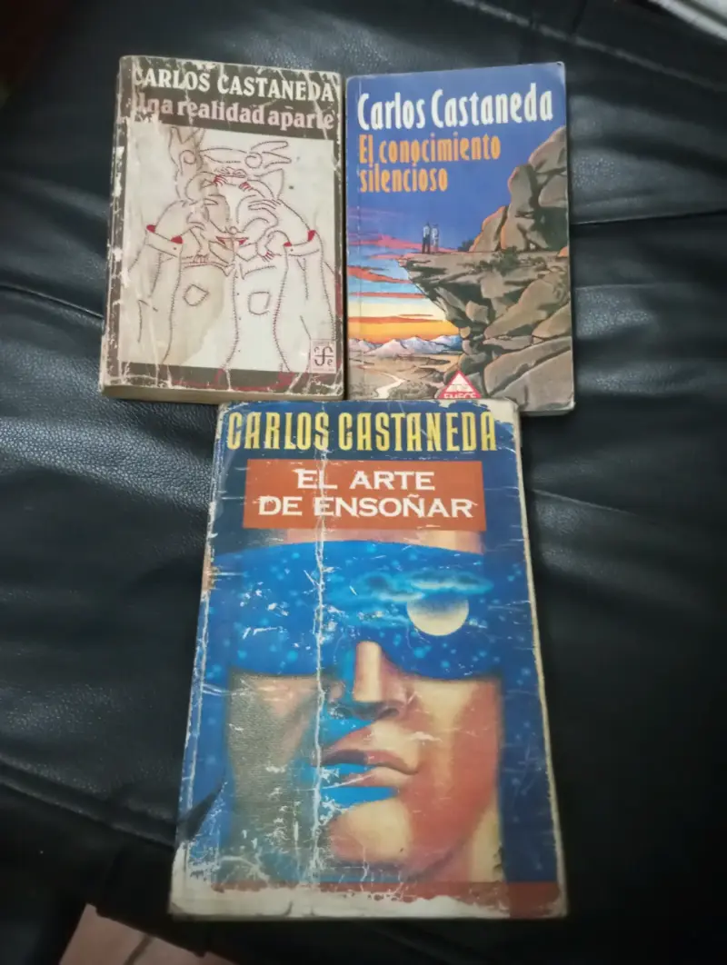 Lote de libros Carlos Castaneda usados