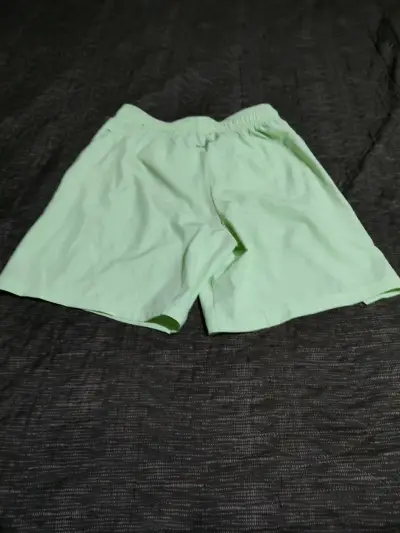 Short deportivo Adidas verde claro - miniatura 2