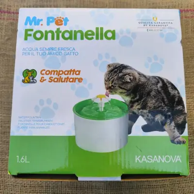 Fuente Bebero de agua para mascotas Mr. Pet 1.6L - miniatura 1