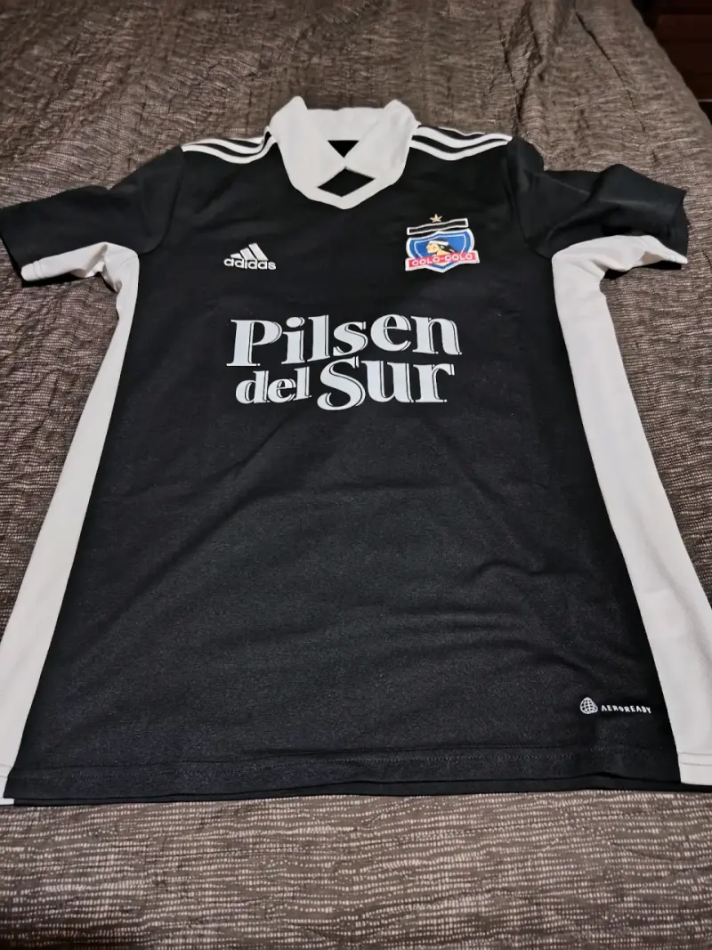 Camiseta original Adidas Colo-Colo negra oficial - 1
