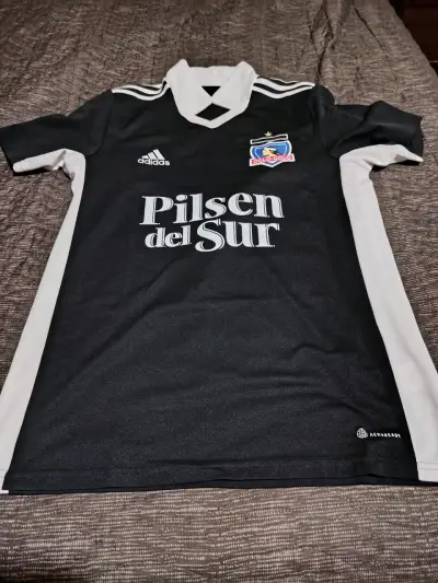 Camiseta original Adidas Colo-Colo negra oficial - miniatura 1