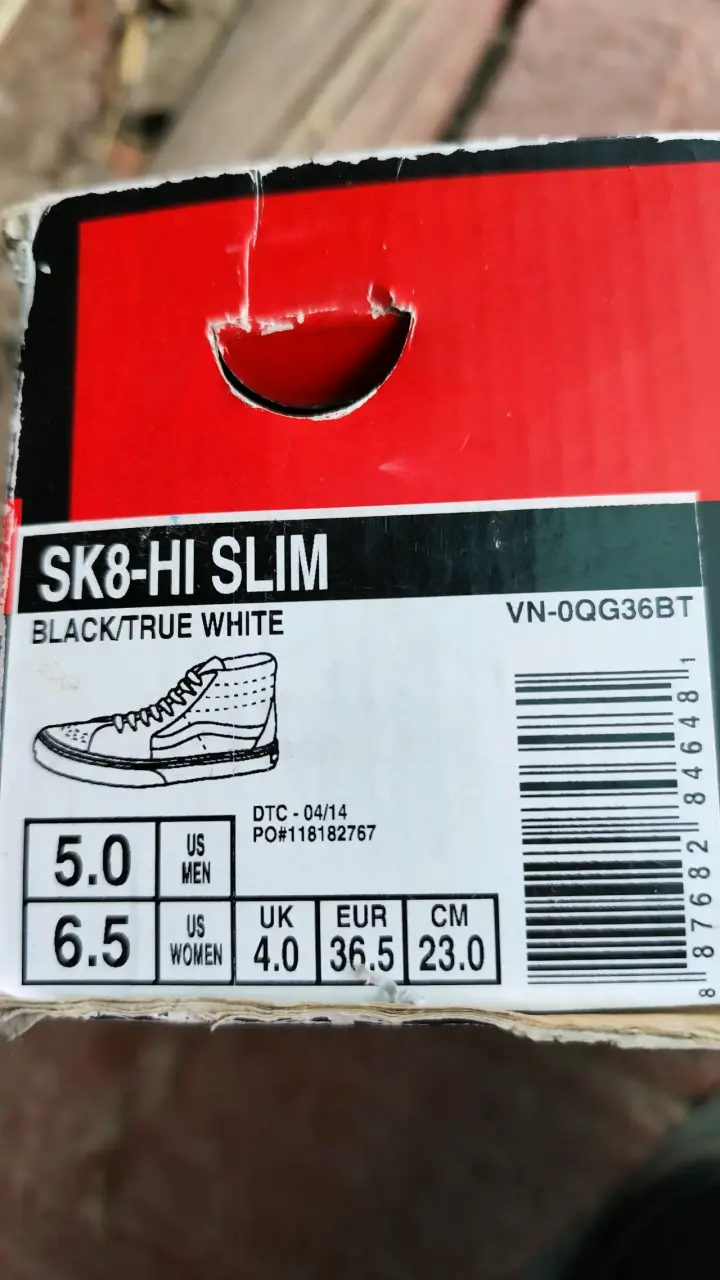 Zapatillas Vans Sk8-Hi negras clásicas - 3