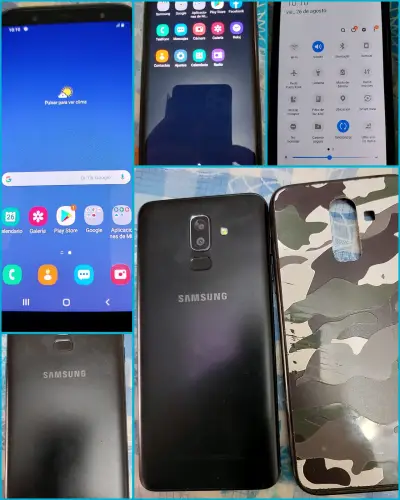 Samsung Galaxy J8 con funda - miniatura 1