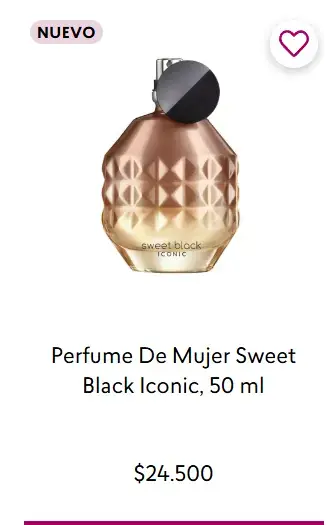 Perfume de Mujer Sweet Black Iconic 50 ml