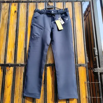 Pantalones outdoor azul marino marca weimbrenner - miniatura 1