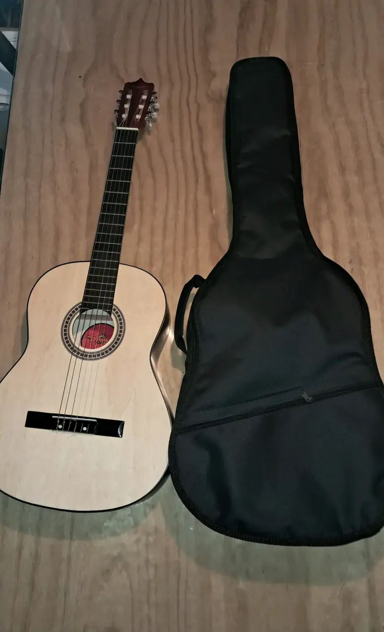 Funda acolchada para guitarra acústica negra - 3