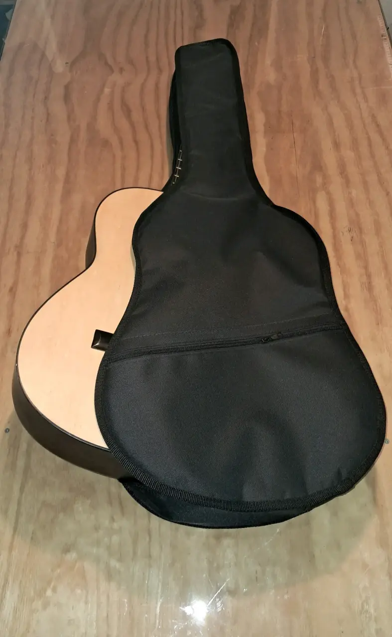 Funda acolchada para guitarra acústica negra - 6