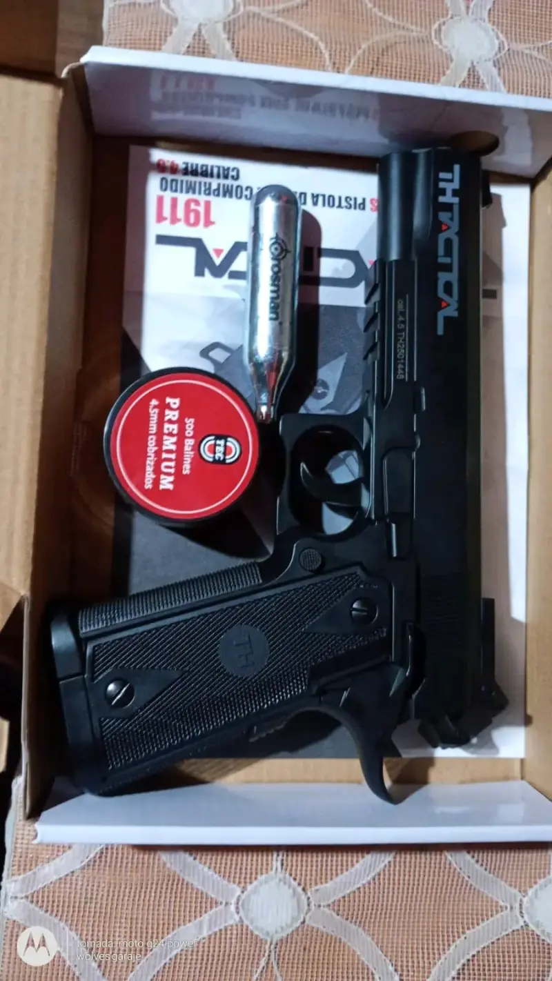 Pistola de aire comprimido T4 Tactical