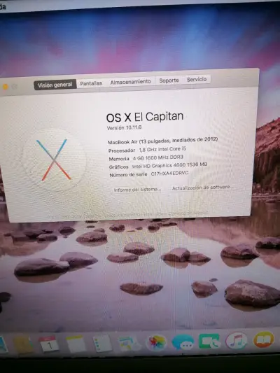 MacBook Air 13 pulgadas usado en buen estado - miniatura 3