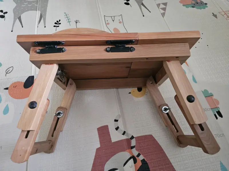 Mesa plegable de madera raulí - 2