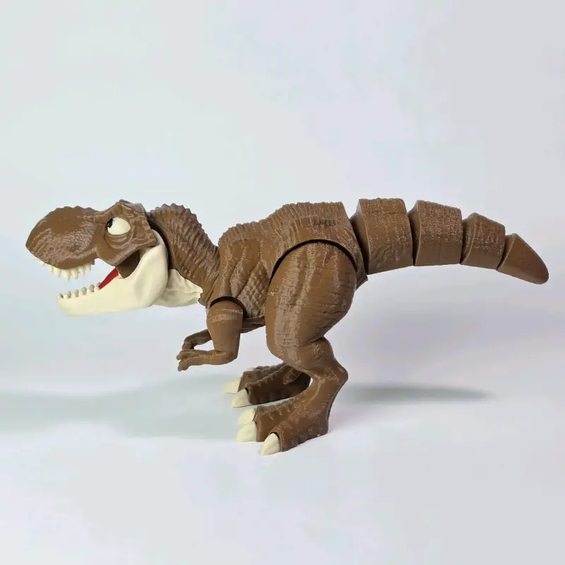 Figuras de dinosaurios T-Rex articuladas - 4