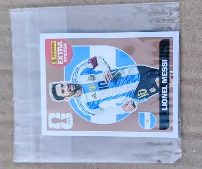 Lámina Panini Lionel Messi FIFA Extra - miniatura 2