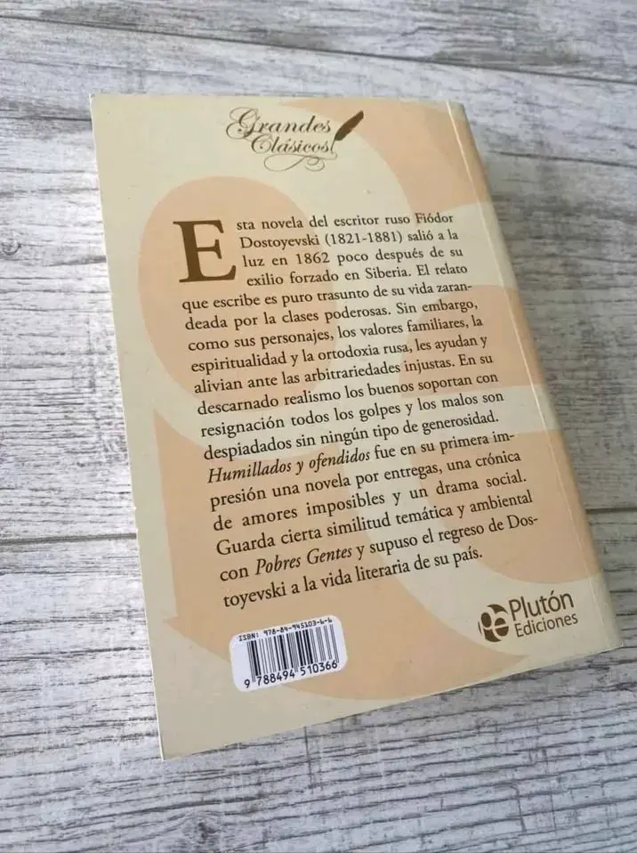 Libro 'Humillados y Ofendidos' de Fiódor Dostoyevski - 3