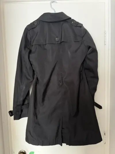Trench negro Alaniz para mujer - miniatura 2