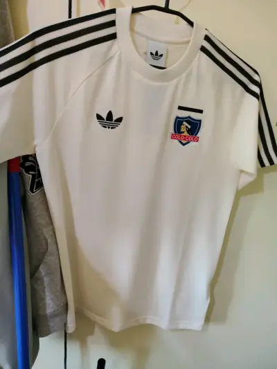 Polera Adidas Colo-Colo Blanc Crema - miniatura 1