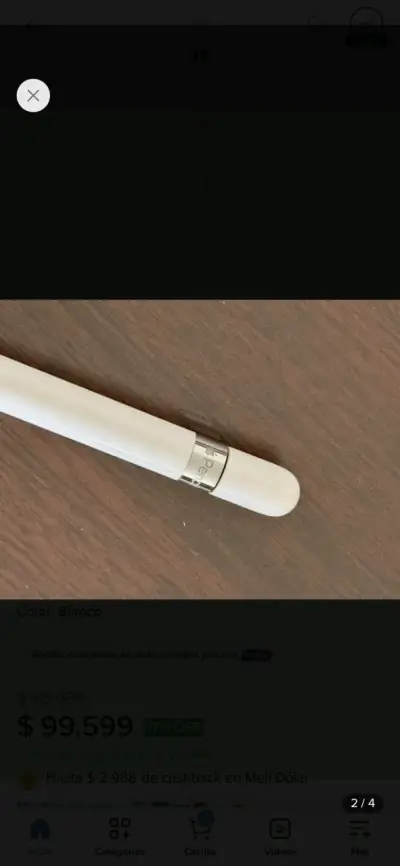 Apple pencil 1 generación - miniatura 1