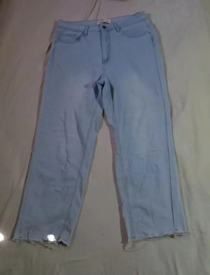 Jean color celeste - 1
