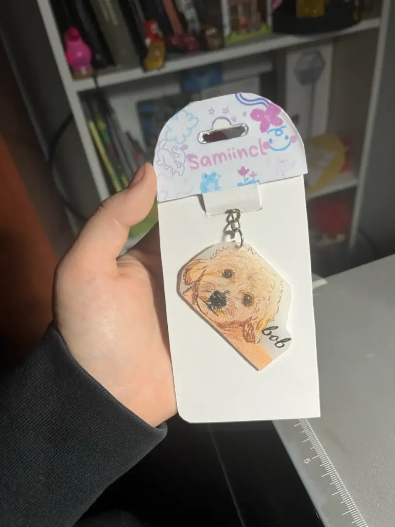 Llavero de perro personalizado - 3