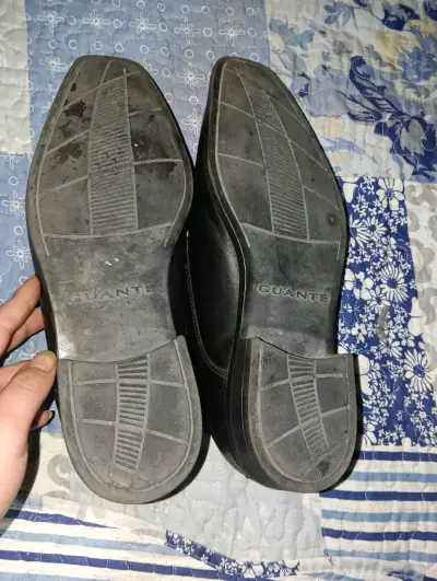 Zapatos Formales Negros Marca Guante Para Hombre - miniatura 2