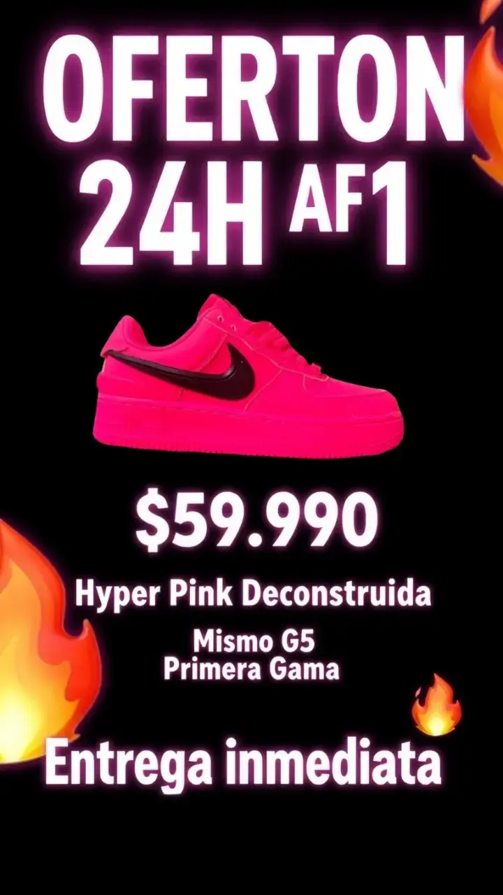 🔥 NIKE AIR FORCE 1 PINK BLAST ROSADAS  G5 - 2
