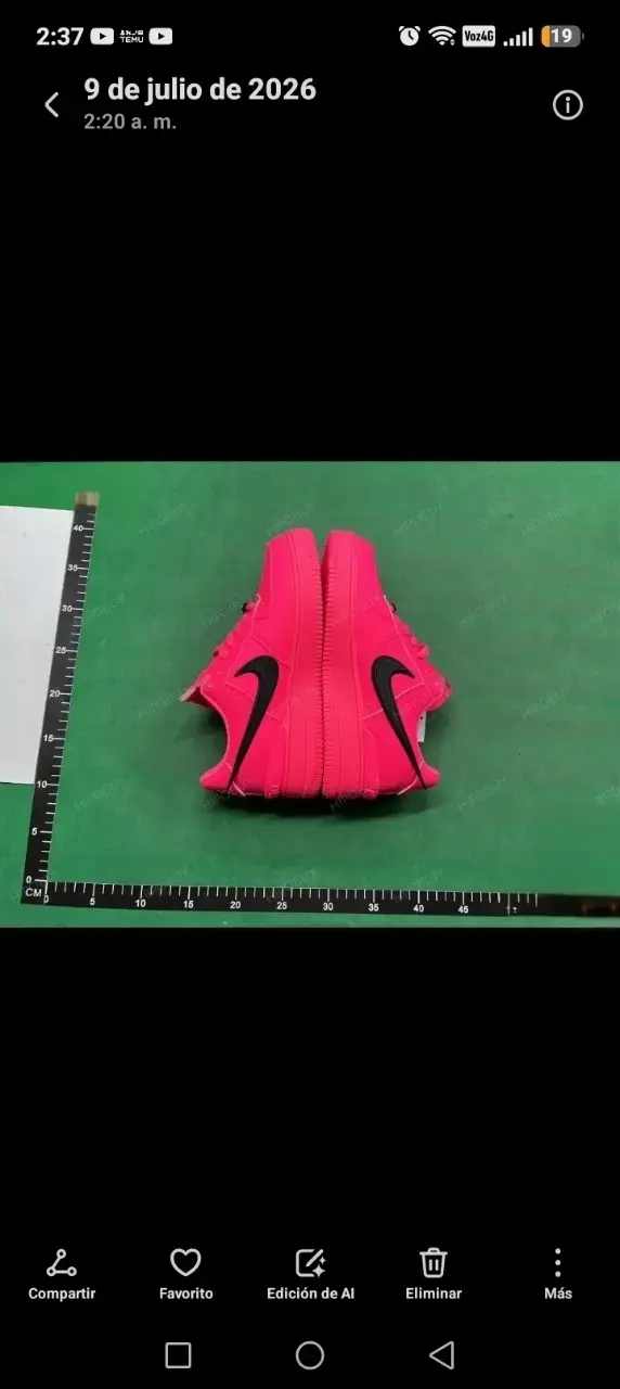 🔥 NIKE AIR FORCE 1 PINK BLAST ROSADAS  G5 - 3