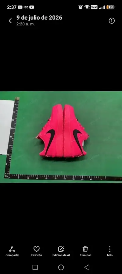 🔥 NIKE AIR FORCE 1 PINK BLAST ROSADAS  G5 - miniatura 3