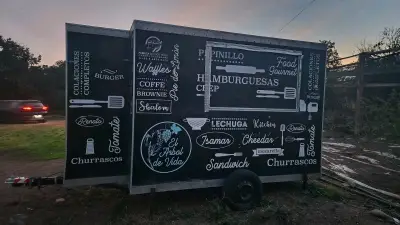 Carro de comida móvil para eventos - miniatura 6