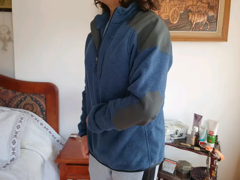 Chaqueta Izod XFG azul talla S - 2
