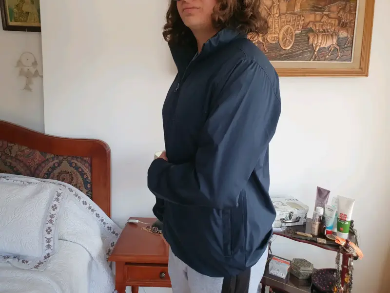 Chaqueta azul marino para hombre - 1