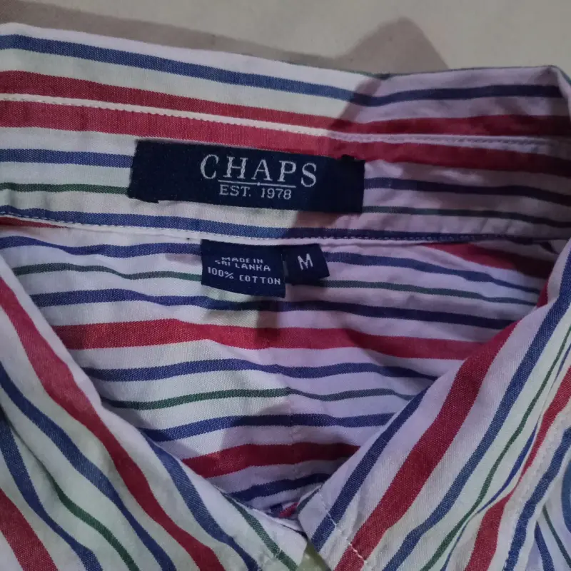 Camisa de rayas multicolor para hombre - 3