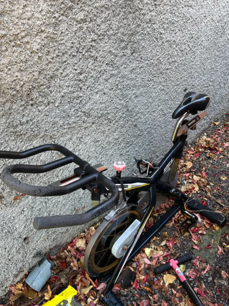 Bicicleta estática BH Fitness negra - 2