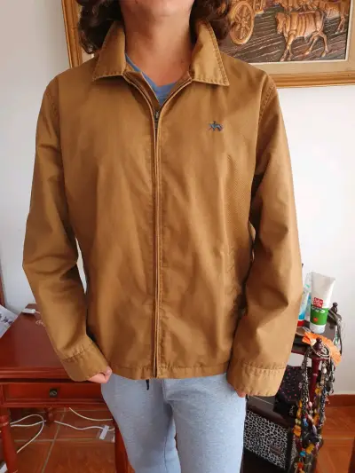 Chaqueta Beige casual para hombre - miniatura 1