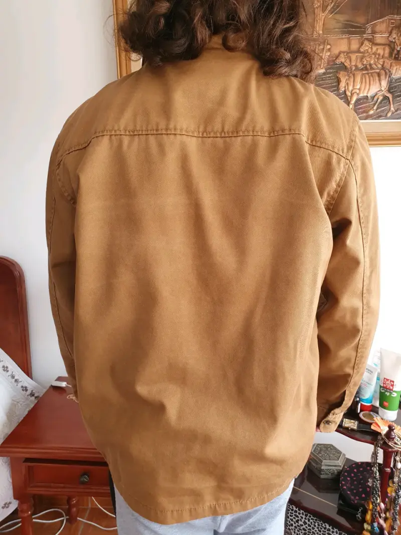 Chaqueta Beige casual para hombre - 3