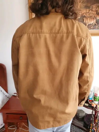 Chaqueta Beige casual para hombre - miniatura 3