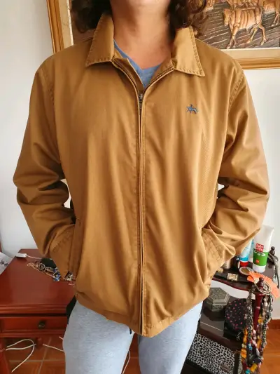 Chaqueta Beige casual para hombre - miniatura 4