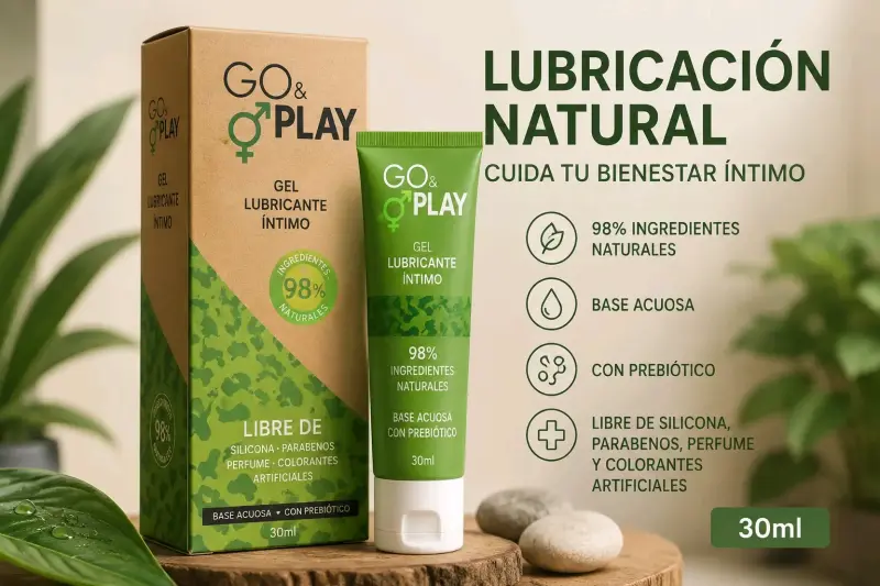 Gel lubricante íntimo Go&Play 30ml