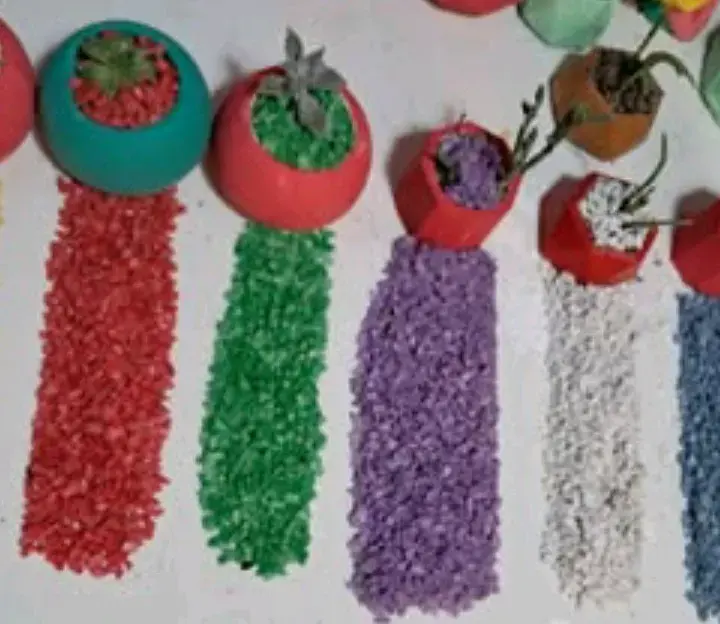 Cuarzo de colores tamaño arroz - 2