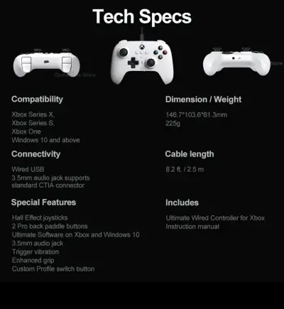 Control Xbox 8bitdo - miniatura 3