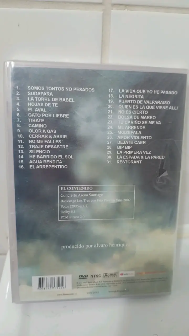 CD Los Tres Arena edición original - 2