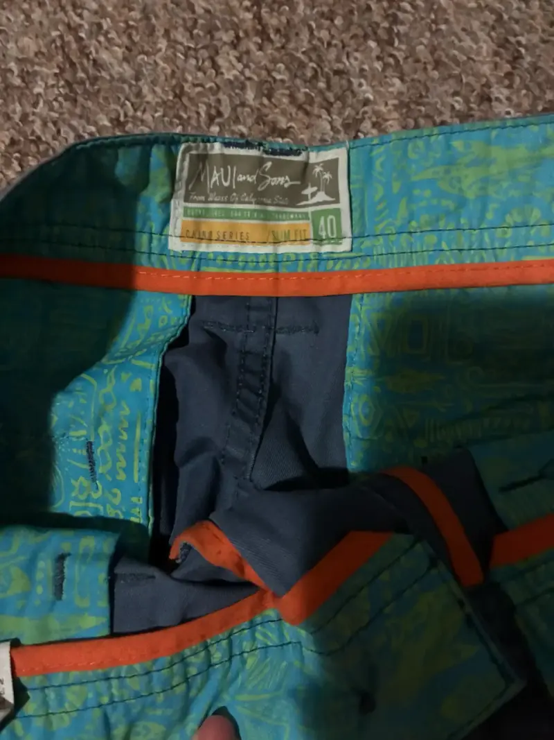 Pantalon hombre azul marino talla 40 marca Maui - 2