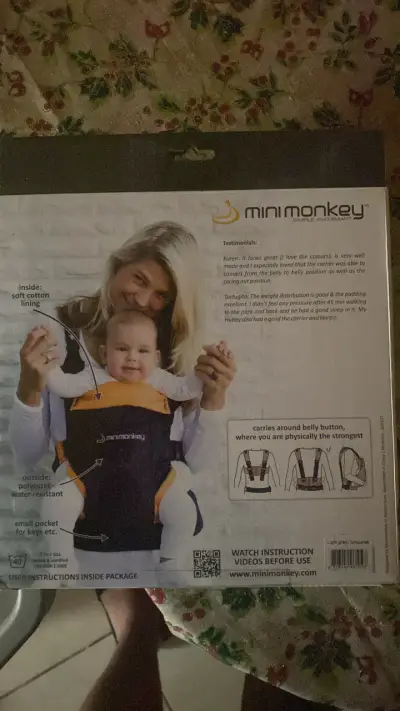 Mochila portabebés diseño patentado - miniatura 3