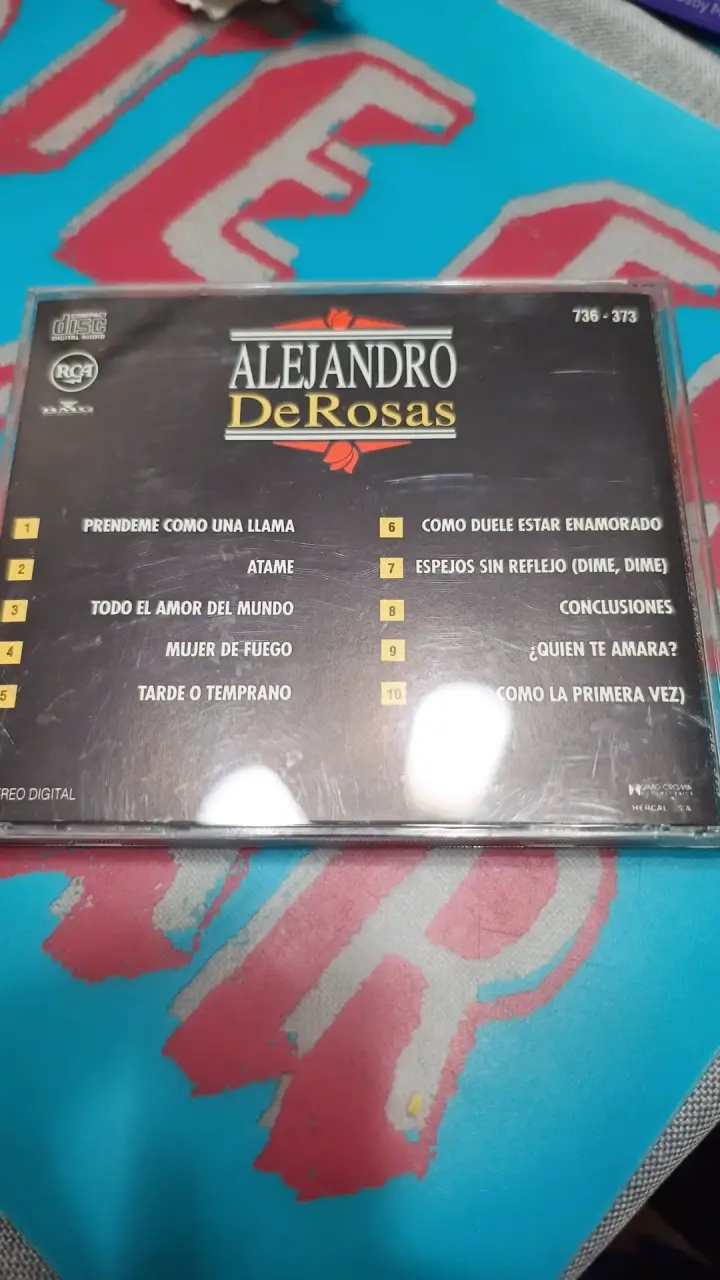 CD Alejandro De Rosas Todo el Amor del Mundo - 2