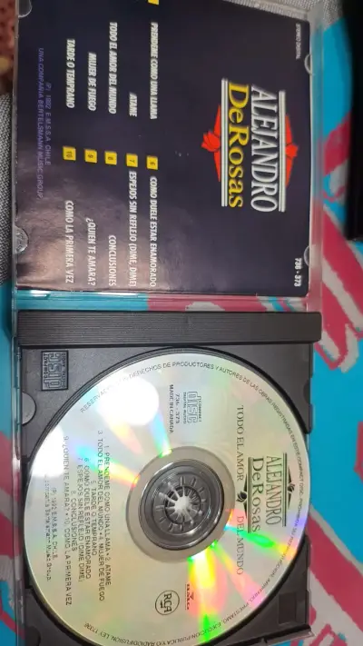 CD Alejandro De Rosas Todo el Amor del Mundo - miniatura 3