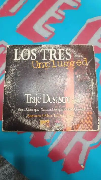 CD Los Tres Unplugged Traje Desastre - miniatura 1