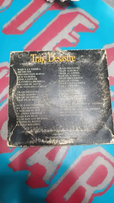 CD Los Tres Unplugged Traje Desastre - miniatura 2