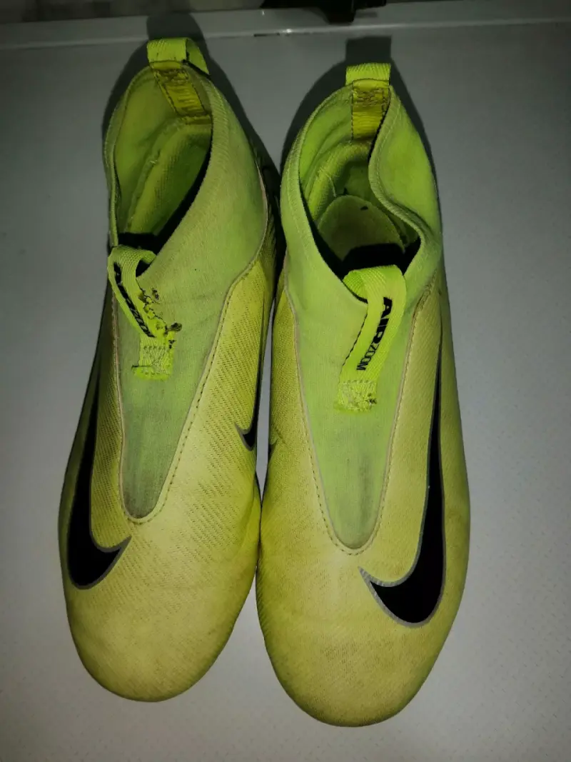 Zapatillas de fútbol Nike Air Zoom amarillas - 2