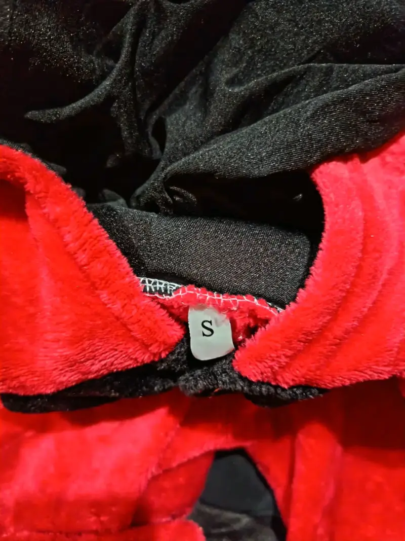 Disfraz de dragón rojo para niños pijama dino. - 2