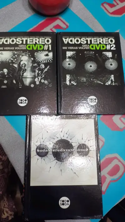 DVDs Soda Stereo Gira Me Verás Volver + CD - miniatura 1