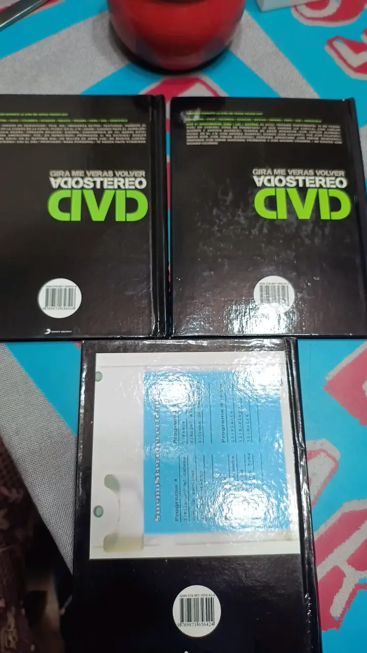 DVDs Soda Stereo Gira Me Verás Volver + CD - 2